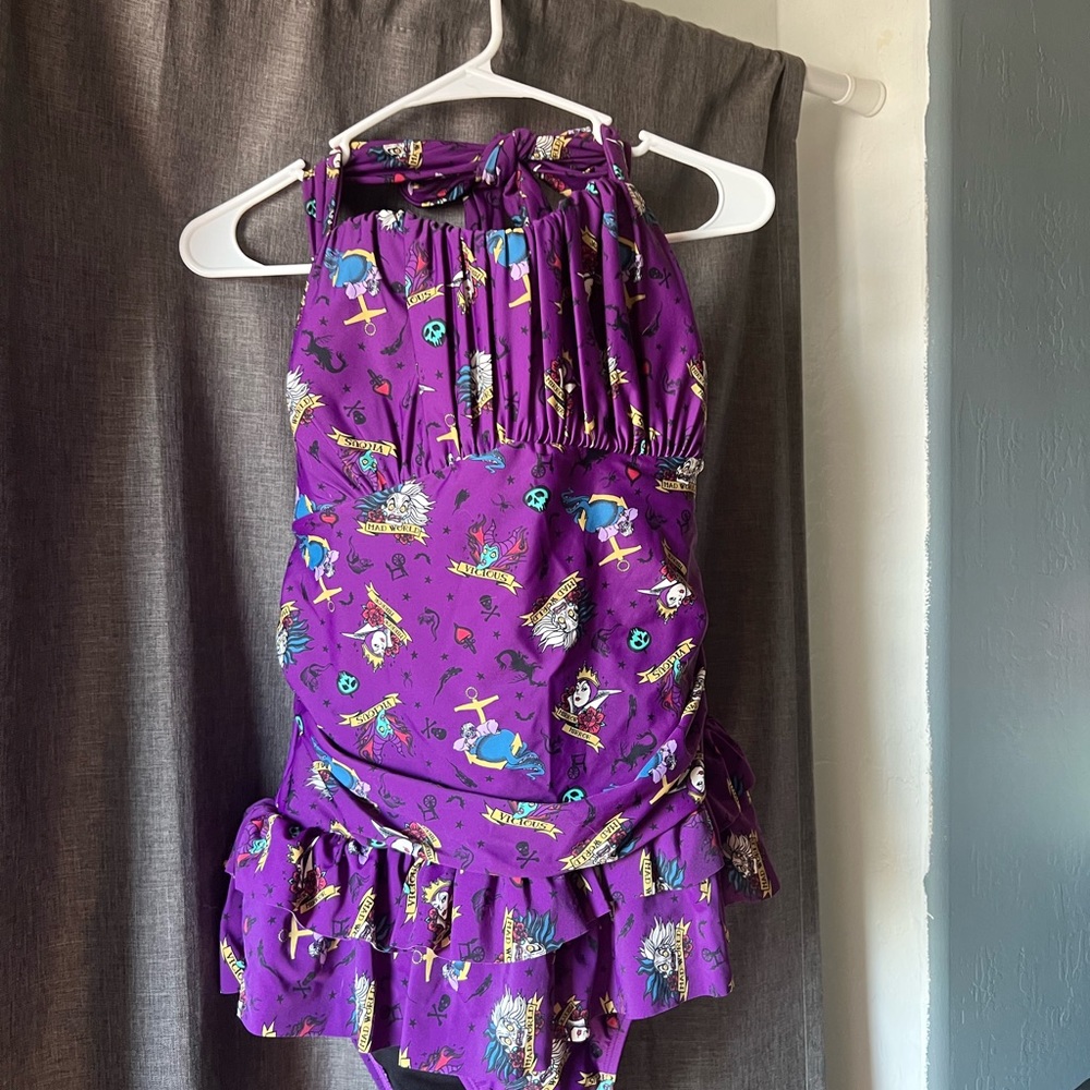 Hot Topic Disney Villains One piece swimsuit